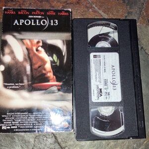 Apollo 13 VHS‎ Tape Classic Tom Hanks Nostalgia